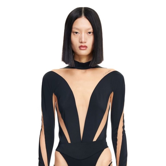 H&M Mugler NWT Fitted bodysuit - Picture 2 of 3